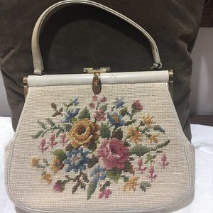 ANTIQUE VINTAGE FLORAL PURSES